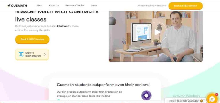 Cuemath teaching platform for teachers