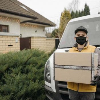 students as a delivery guy